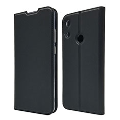 Coque Portefeuille Livre Cuir Etui Clapet L03 pour Huawei Y6 Pro (2019) Noir