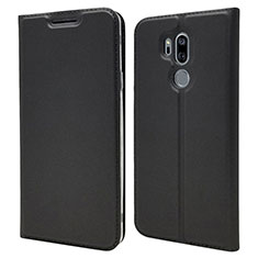 Coque Portefeuille Livre Cuir Etui Clapet L03 pour LG G7 Noir