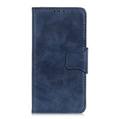 Coque Portefeuille Livre Cuir Etui Clapet L03 pour Motorola Moto E6s (2020) Bleu