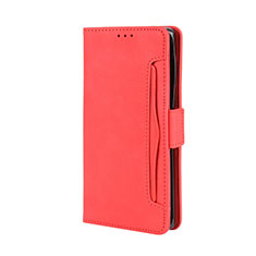 Coque Portefeuille Livre Cuir Etui Clapet L03 pour Motorola Moto Edge Plus Rouge