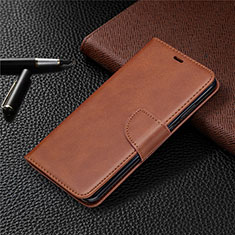 Coque Portefeuille Livre Cuir Etui Clapet L03 pour Nokia 5.3 Marron