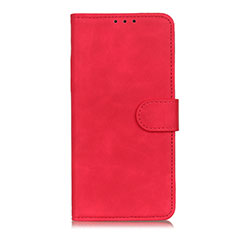 Coque Portefeuille Livre Cuir Etui Clapet L03 pour Oppo Reno4 Lite Rouge