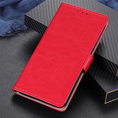 Coque Portefeuille Livre Cuir Etui Clapet L03 pour Realme Q Rouge