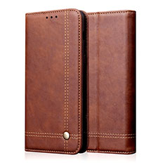 Coque Portefeuille Livre Cuir Etui Clapet L03 pour Realme X50 5G Marron