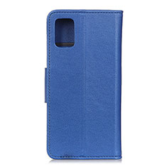 Coque Portefeuille Livre Cuir Etui Clapet L03 pour Samsung Galaxy A41 Bleu