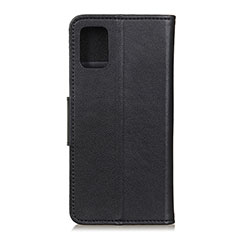 Coque Portefeuille Livre Cuir Etui Clapet L03 pour Samsung Galaxy A41 Noir