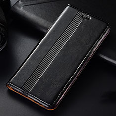 Coque Portefeuille Livre Cuir Etui Clapet L03 pour Samsung Galaxy Note 10 Lite Noir