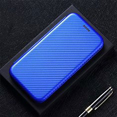 Coque Portefeuille Livre Cuir Etui Clapet L03 pour Samsung Galaxy S20 FE 4G Bleu