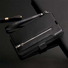 Coque Portefeuille Livre Cuir Etui Clapet L03 pour Samsung Galaxy S20 Plus Noir