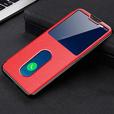 Coque Portefeuille Livre Cuir Etui Clapet L03 pour Vivo V20 Pro 5G Rouge