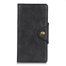 Coque Portefeuille Livre Cuir Etui Clapet L03 pour Xiaomi Mi 10i 5G Noir