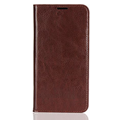 Coque Portefeuille Livre Cuir Etui Clapet L03 pour Xiaomi Mi 8 Marron