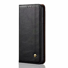 Coque Portefeuille Livre Cuir Etui Clapet L03 pour Xiaomi Mi Note 10 Lite Noir