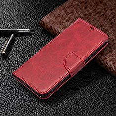 Coque Portefeuille Livre Cuir Etui Clapet L03 pour Xiaomi POCO C31 Rouge