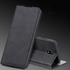 Coque Portefeuille Livre Cuir Etui Clapet L03 pour Xiaomi Redmi 8A Noir