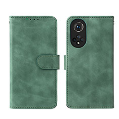 Coque Portefeuille Livre Cuir Etui Clapet L03Z pour Huawei Honor 50 5G Vert