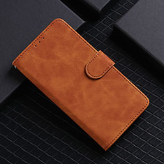 Coque Portefeuille Livre Cuir Etui Clapet L03Z pour Realme 8 Pro Marron