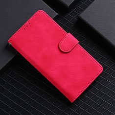 Coque Portefeuille Livre Cuir Etui Clapet L03Z pour Realme 9 5G Rose Rouge