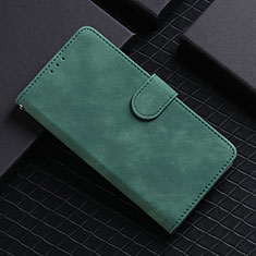 Coque Portefeuille Livre Cuir Etui Clapet L03Z pour Realme C20 Vert