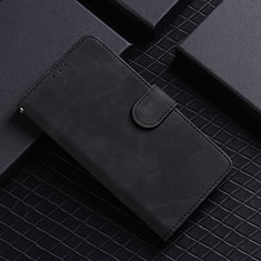 Coque Portefeuille Livre Cuir Etui Clapet L03Z pour Realme C21Y Noir