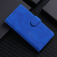 Coque Portefeuille Livre Cuir Etui Clapet L03Z pour Realme GT 5G Bleu