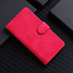 Coque Portefeuille Livre Cuir Etui Clapet L03Z pour Realme GT Master 5G Rose Rouge