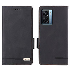 Coque Portefeuille Livre Cuir Etui Clapet L03Z pour Realme Q5i 5G Noir