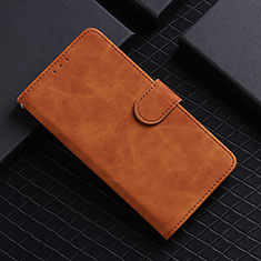 Coque Portefeuille Livre Cuir Etui Clapet L03Z pour Realme V25 5G Marron