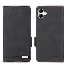 Coque Portefeuille Livre Cuir Etui Clapet L03Z pour Samsung Galaxy A04E Noir