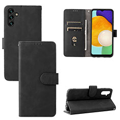 Coque Portefeuille Livre Cuir Etui Clapet L03Z pour Samsung Galaxy A04s Noir