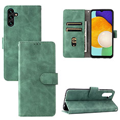 Coque Portefeuille Livre Cuir Etui Clapet L03Z pour Samsung Galaxy A13 5G Vert