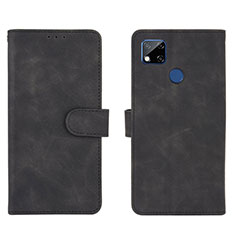 Coque Portefeuille Livre Cuir Etui Clapet L03Z pour Xiaomi POCO C3 Noir