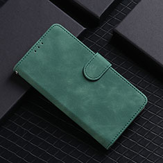 Coque Portefeuille Livre Cuir Etui Clapet L03Z pour Xiaomi Redmi Note 11 Pro 5G Vert