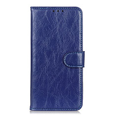 Coque Portefeuille Livre Cuir Etui Clapet L04 pour Huawei Mate 40 Lite 5G Bleu