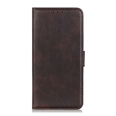 Coque Portefeuille Livre Cuir Etui Clapet L04 pour Oppo A11s Marron