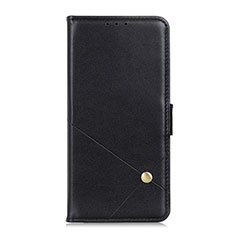 Coque Portefeuille Livre Cuir Etui Clapet L04 pour Realme Narzo 30 4G Noir