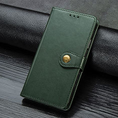 Coque Portefeuille Livre Cuir Etui Clapet L04 pour Samsung Galaxy A31 Vert