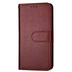 Coque Portefeuille Livre Cuir Etui Clapet L04 pour Samsung Galaxy S20 5G Marron