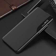 Coque Portefeuille Livre Cuir Etui Clapet L04 pour Samsung Galaxy S21 FE 5G Noir