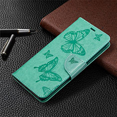 Coque Portefeuille Livre Cuir Etui Clapet L04 pour Sony Xperia L4 Vert