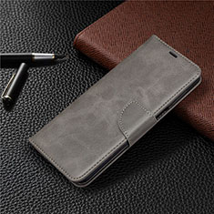 Coque Portefeuille Livre Cuir Etui Clapet L04 pour Xiaomi Poco M2 Pro Gris