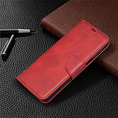 Coque Portefeuille Livre Cuir Etui Clapet L04 pour Xiaomi Poco M2 Pro Rouge