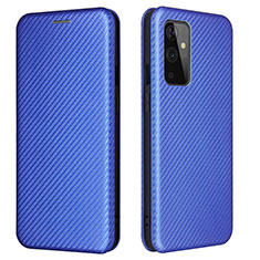 Coque Portefeuille Livre Cuir Etui Clapet L04Z pour OnePlus 9 5G Bleu