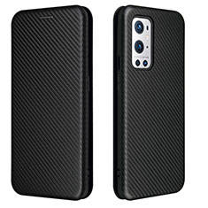 Coque Portefeuille Livre Cuir Etui Clapet L04Z pour OnePlus 9 Pro 5G Noir