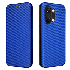 Coque Portefeuille Livre Cuir Etui Clapet L04Z pour OnePlus Ace 2V 5G Bleu