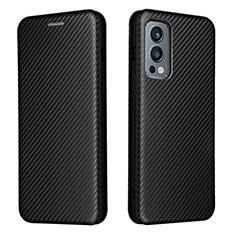 Coque Portefeuille Livre Cuir Etui Clapet L04Z pour OnePlus Nord 2 5G Noir