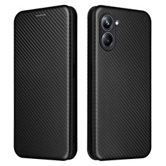 Coque Portefeuille Livre Cuir Etui Clapet L04Z pour Realme 10 Pro 5G Noir