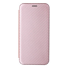 Coque Portefeuille Livre Cuir Etui Clapet L04Z pour Realme 9 5G India Or Rose