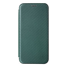 Coque Portefeuille Livre Cuir Etui Clapet L04Z pour Realme 9 5G India Vert