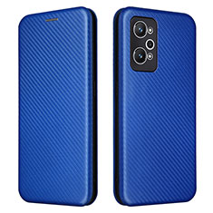 Coque Portefeuille Livre Cuir Etui Clapet L04Z pour Realme GT Neo 3T 5G Bleu